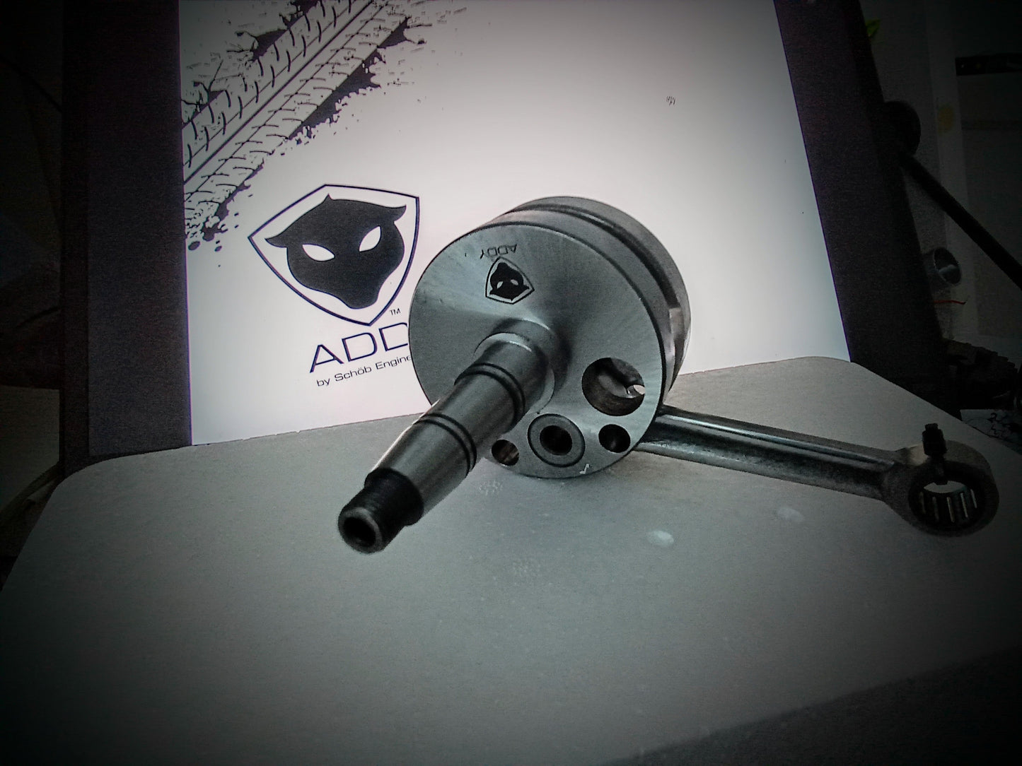Rennkurbelwelle E50 / Addy 50-1 Standard 43mm hub HIGH QUALITY