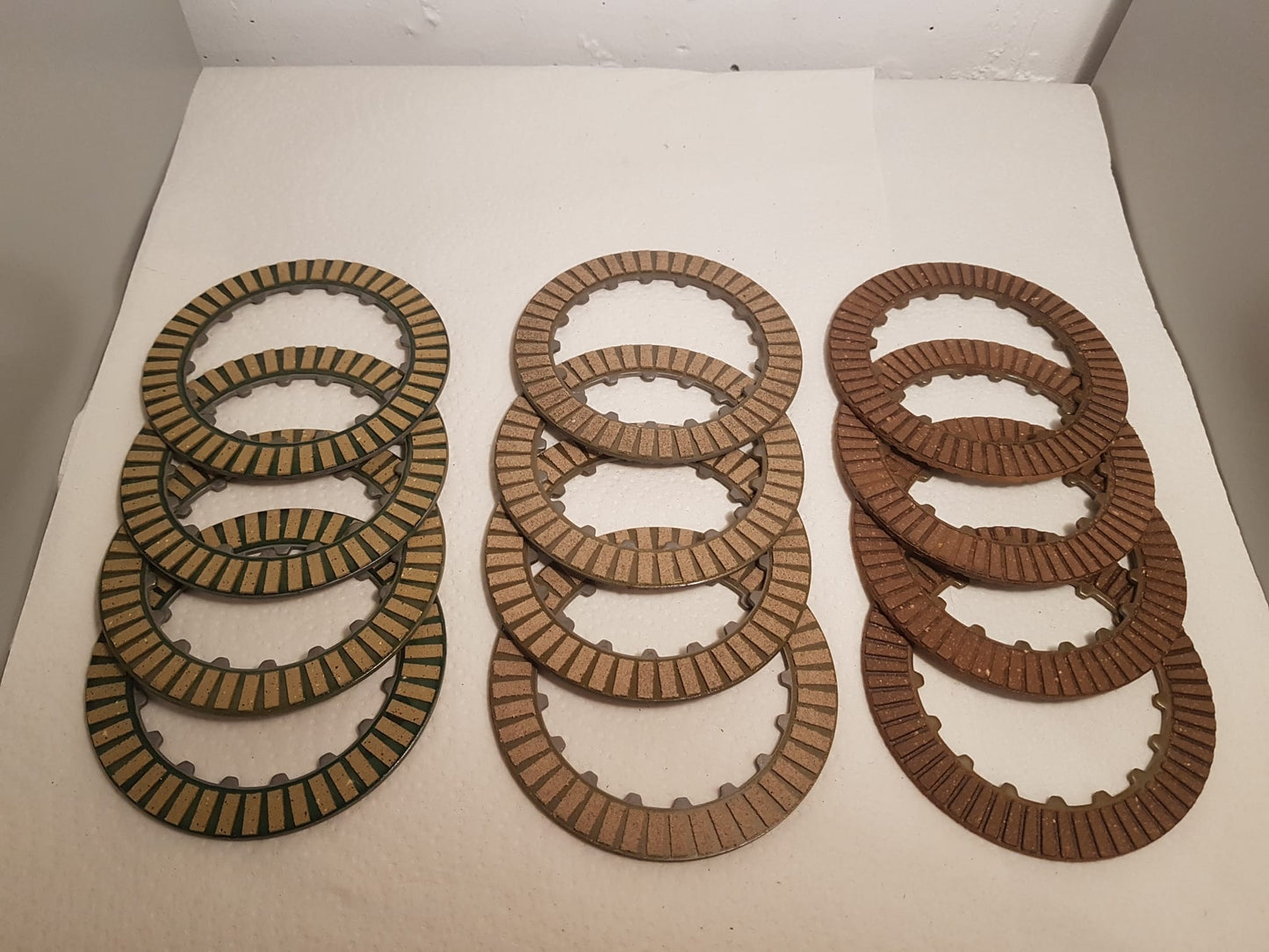 Reibbeläge 4-Lamellenkupplung Grün